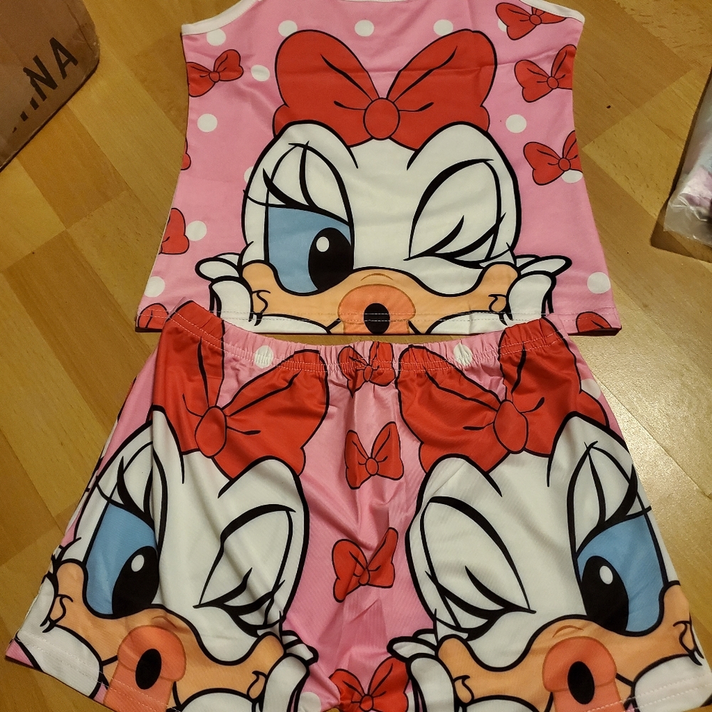 Daisy duck pajamas